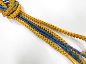 未使用品　正絹　手組帯締め